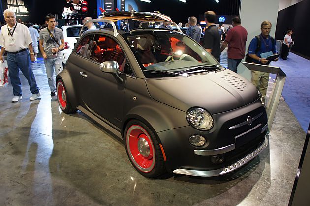 型到爆棚 改装菲亚特500惊艳SEMA