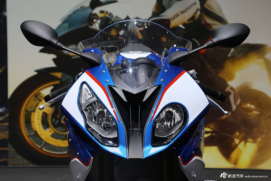 上海车展 BMW S1000RR高清实拍