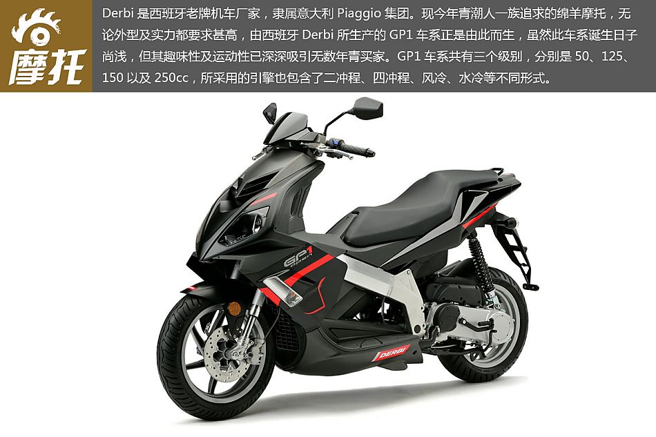 欧系劲猛战羊Derbi GP-1组图欣赏