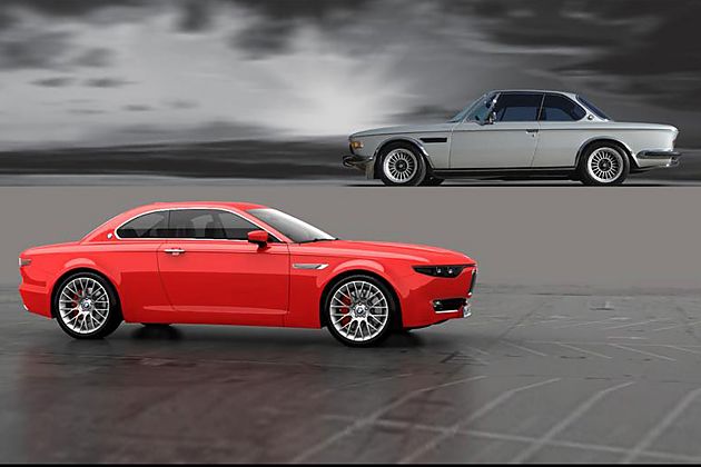 E9继任者 宝马CS Vintage复古概念车亮相