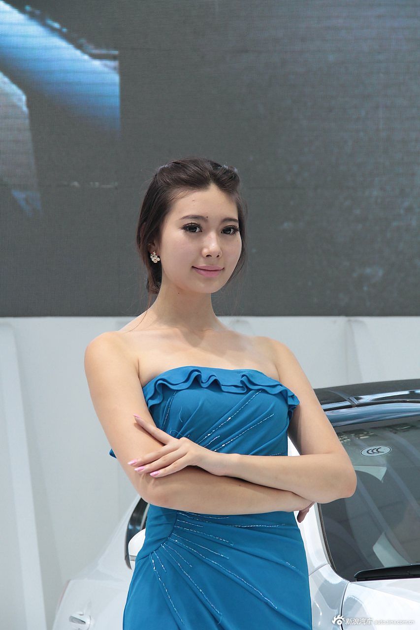 2012银川车展美女模特高清图
