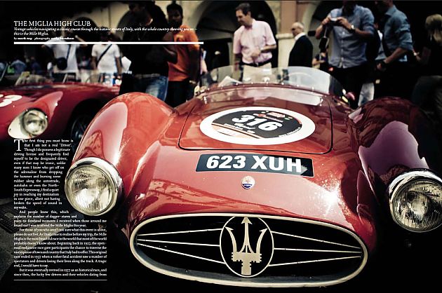 灵感的源泉 Mille Miglia 1000拉力