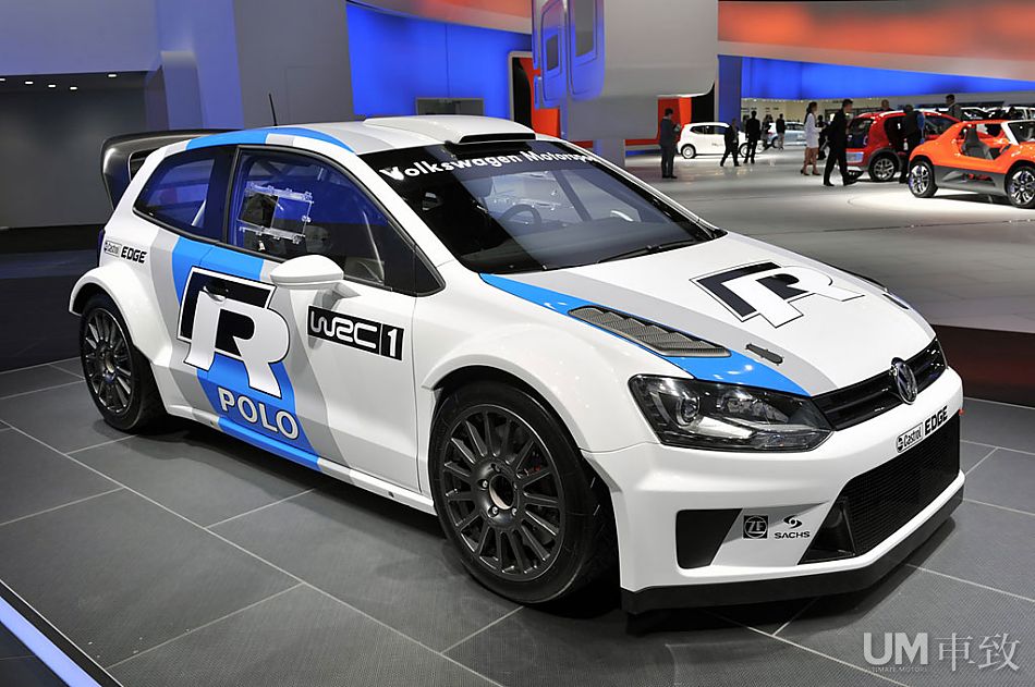 大众polo r wrc狂飙芬兰赛道