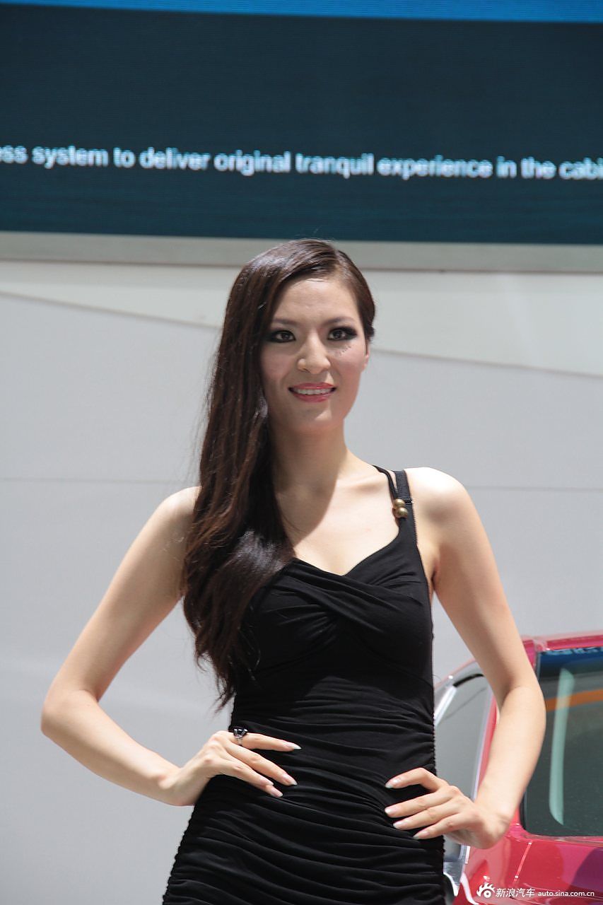 2012银川车展美女模特高清图图片