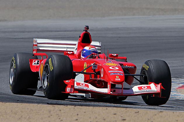 法拉利F2003-GA刷新拉古娜塞卡单圈记录