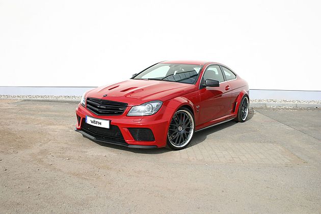 烧胎利器 VATH改装奔驰C63 AMG black
