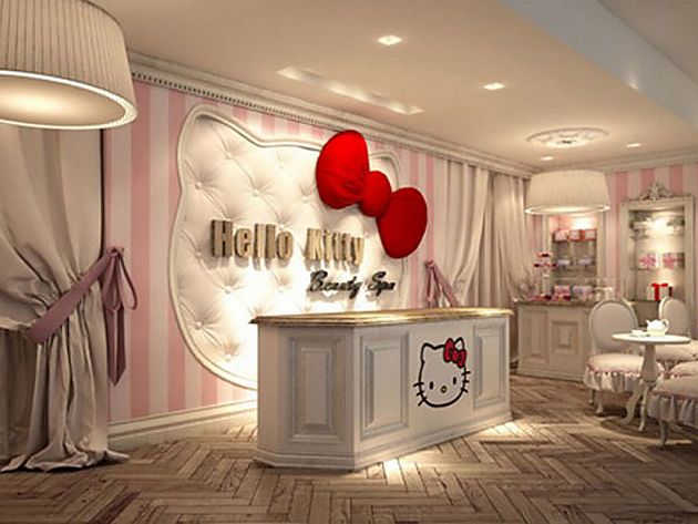 萌控HOLD不住！全球首间Hello Kitty SPA