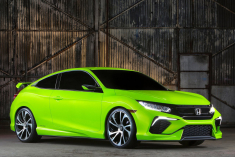 绿色小魔怪 本田全新第十代思域概念车