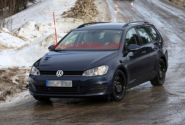 全新高尔夫7旅行版 无伪装谍照曝光