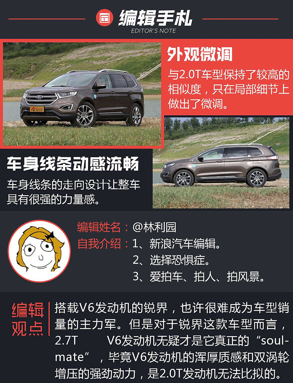 试驾福特锐界2.7T V6四驱旗舰型