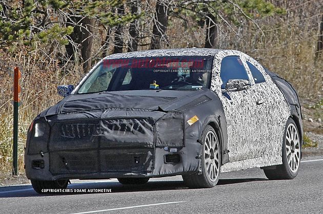 凯迪拉克ATS-V谍照曝光  新人踢馆 