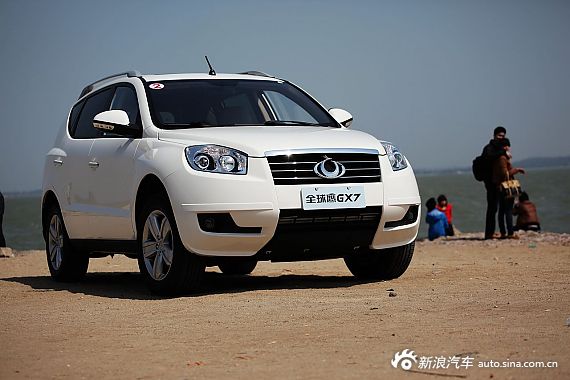 全球鹰GX7 2.0L上市 售10.29-11.19万元