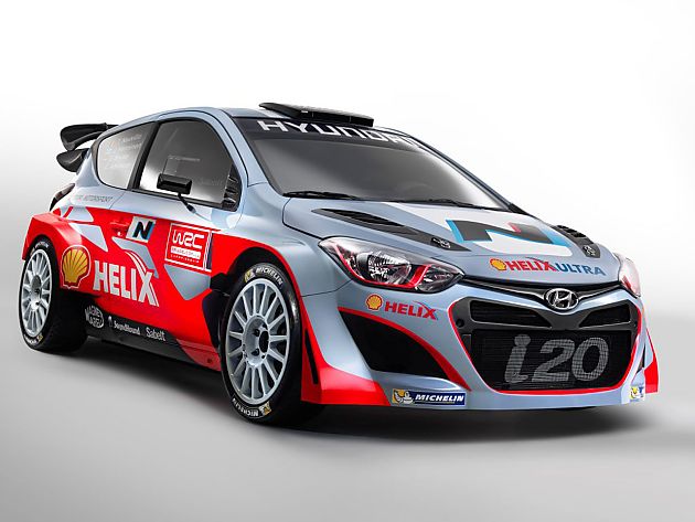 现代WRC赛车i20发布 成立“N”高性能部门