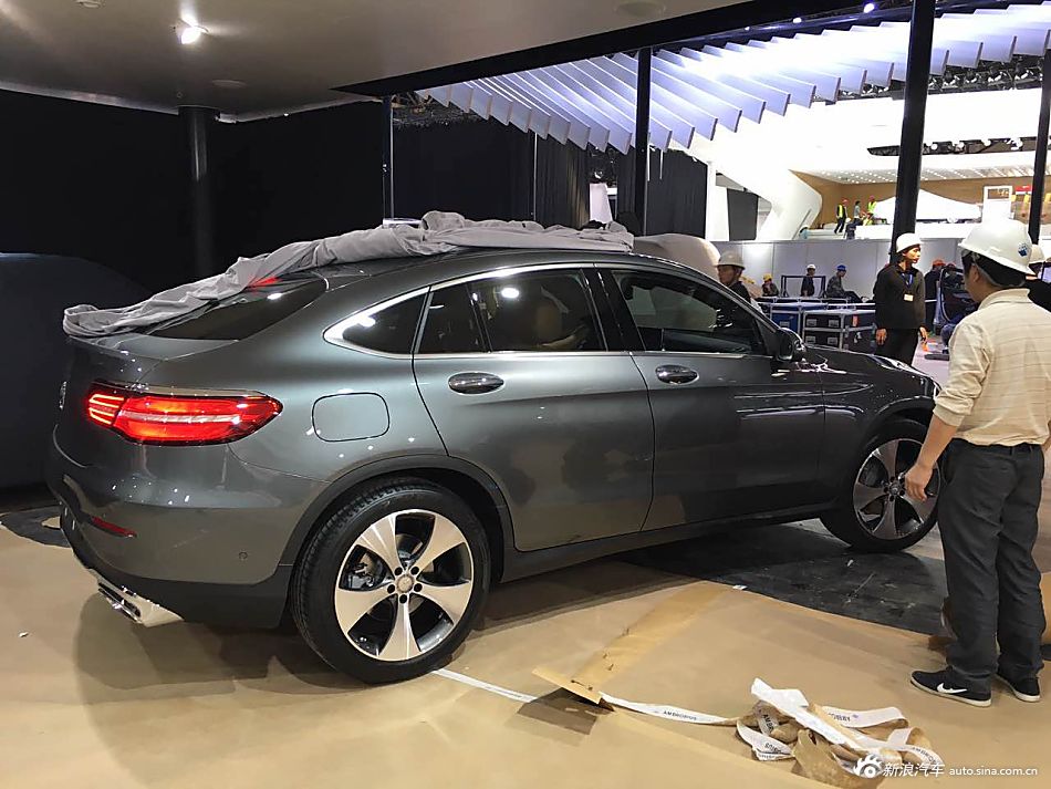2016北京车展探馆:奔驰GLC COUPE曝光
