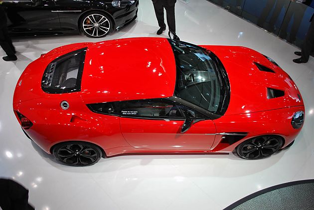 性感猛兽 马丁V12 Zagato实车将首发