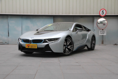 新浪汽车实拍2014款宝马i8电动跑车
