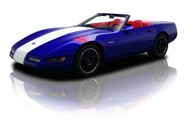 稀世珍藏 1996年雪佛兰克尔维特敞篷跑车