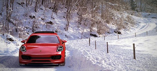 无面男附身 保时捷822紧凑型概念车