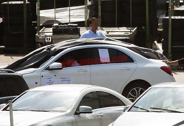 换代奔驰C级谍照曝光 明年正式发布