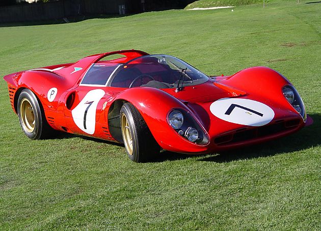 穿越时空的红色曲线 法拉利330 P4