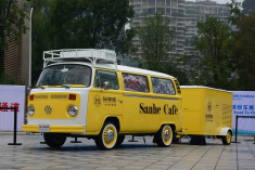 经典可爱面包车 实拍大众T2