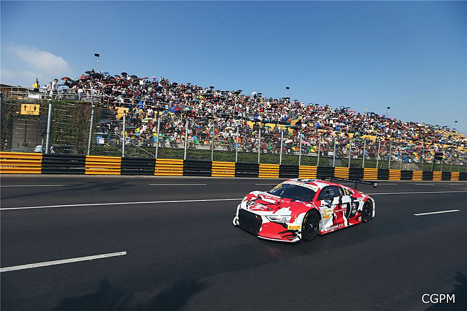 晏高在澳门封王国际汽联GT世界杯