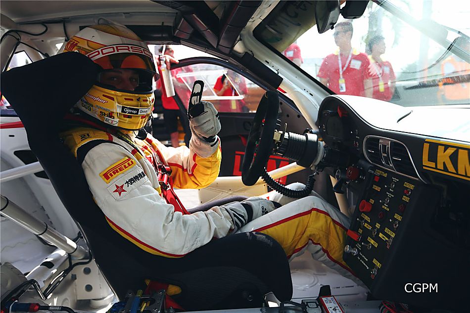 晏高在澳门封王国际汽联GT世界杯