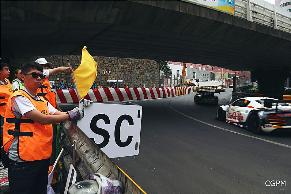 晏高在澳门封王国际汽联GT世界杯