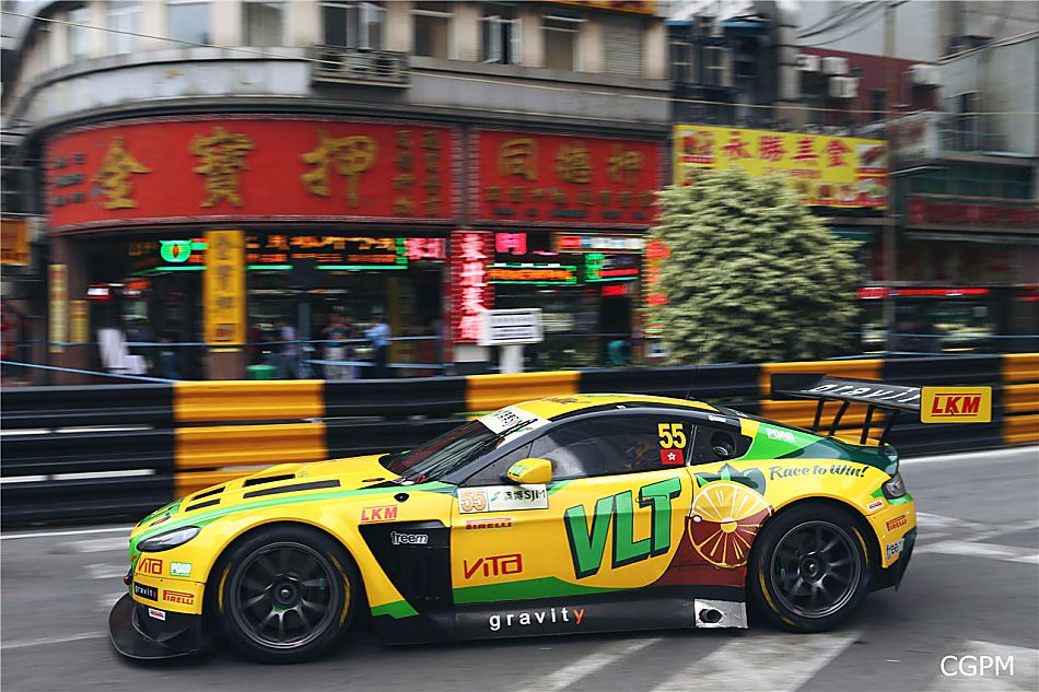 晏高在澳门封王国际汽联GT世界杯