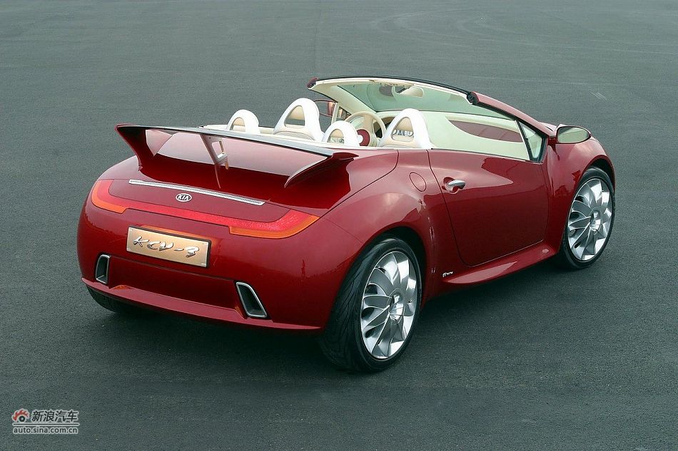 起亚kcv-3双座敞篷概念跑车