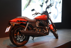 上海车展HARLEY-DAVIDSON STREET 750、750改装版