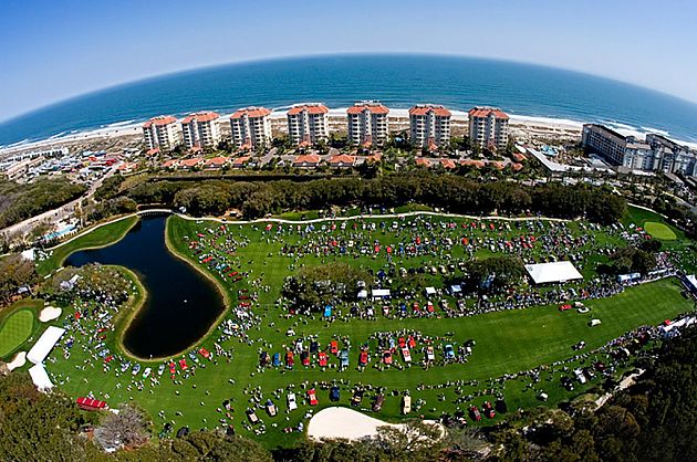 绿地上的阳光慈善 Amelia岛老爷车展