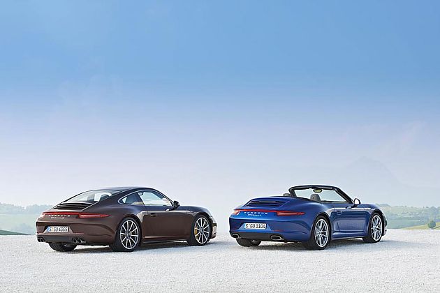 万变不离其宗 保时捷发布新款Carrera 4