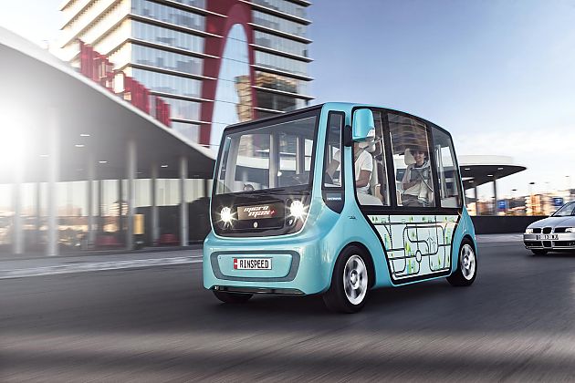 瑞士Rinspeed推出microMAX概念巴士