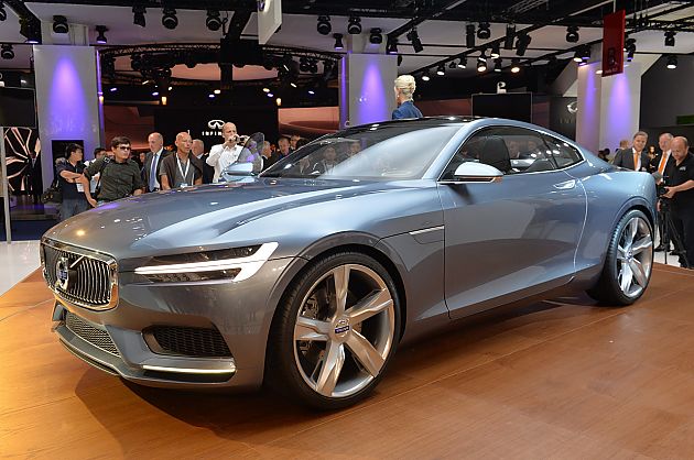 沃尔沃Concept Coupe概念车亮相法兰克福