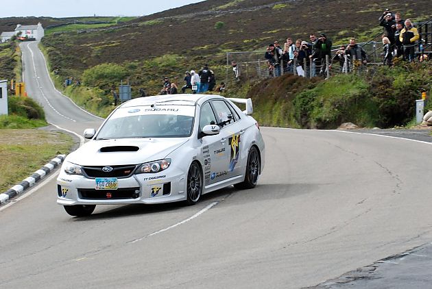 斯巴鲁回顾WRX STI曼岛破纪录之旅