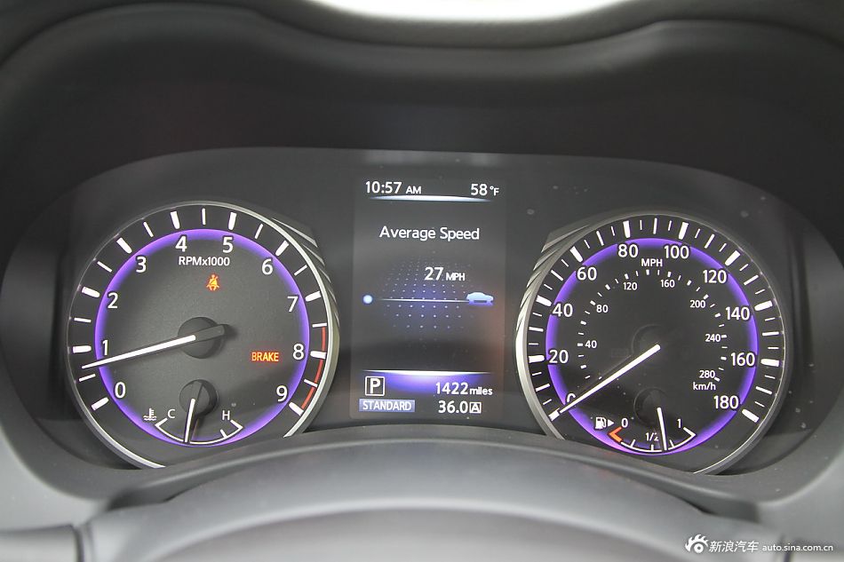 2014款英菲尼迪Q50_英菲尼迪Q50内饰图片3