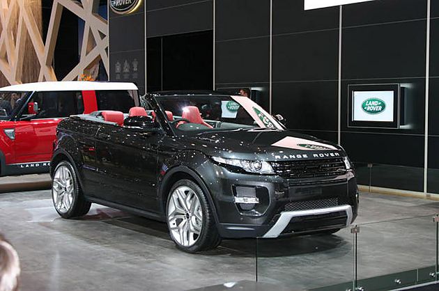 路虎极光敞篷概念车日内瓦首发