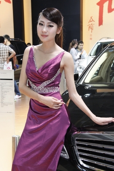 2011长春车展模特实拍第二季