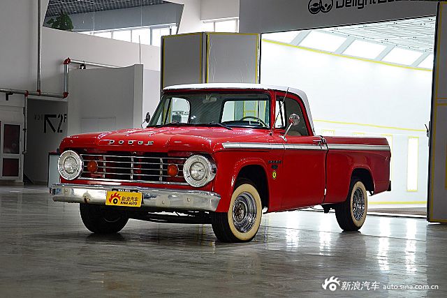 道奇D100经典皮卡图片