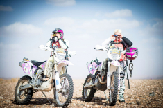 摩洛哥全球唯一女性越野拉力赛