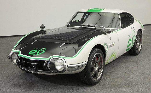 太阳能版丰田2000GT 亮相东京改装车展