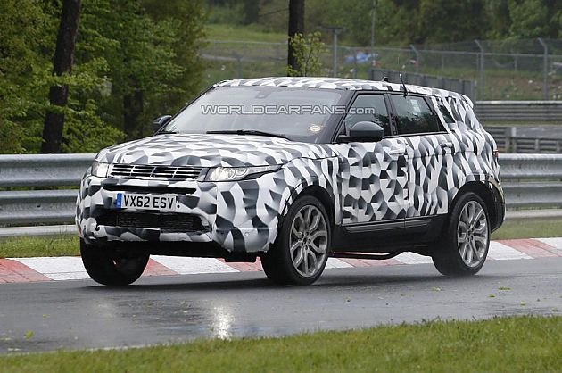 2015路虎神行者谍照曝光 或增7座车型