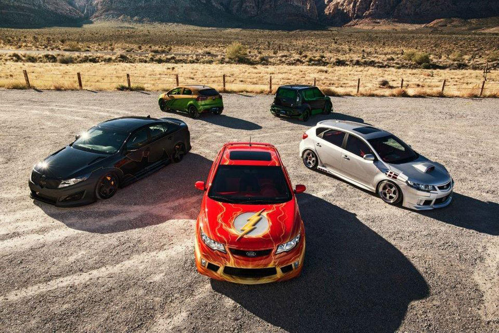 起亚“正义联盟”亮相SEMA展会