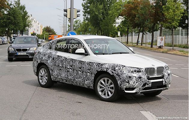 造型胜实用 BMW X4最新谍照