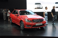 2013成都车展新车实拍：奔驰C300 Sport