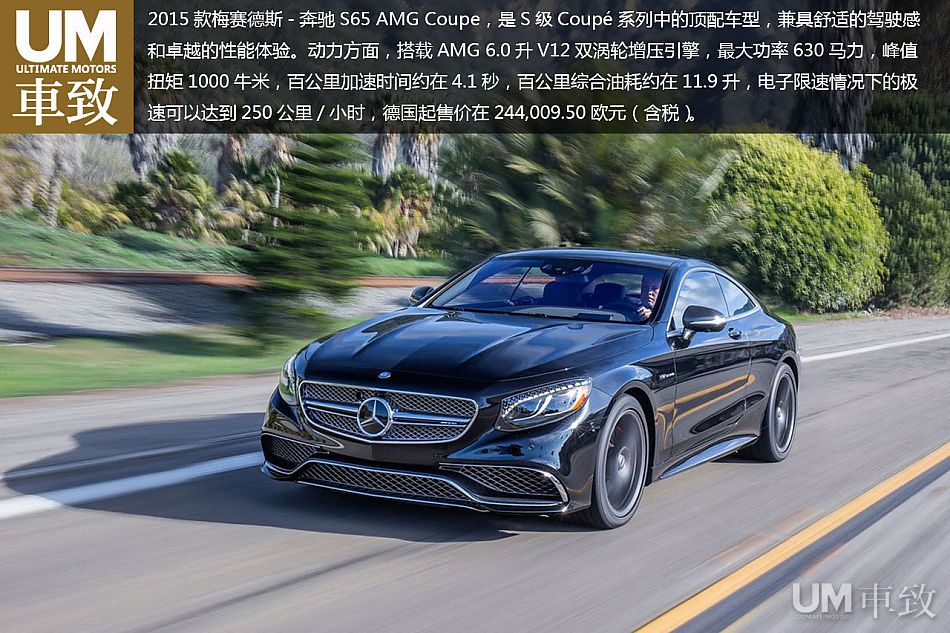 2015款梅赛德斯-奔驰S65 AMG Coupe