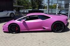 富养良心 南非拍粉色豪车筹善款