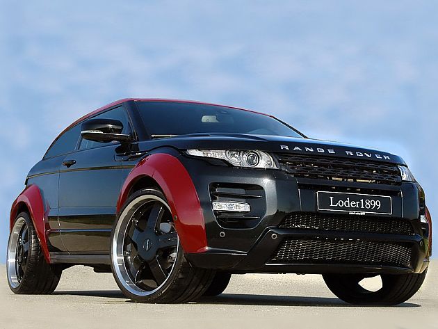 红得发紫 德国Loder 1899改装路虎极光