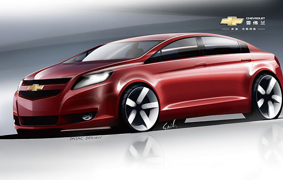 全新赛欧设计草图_赛欧图片218203_汽车图库